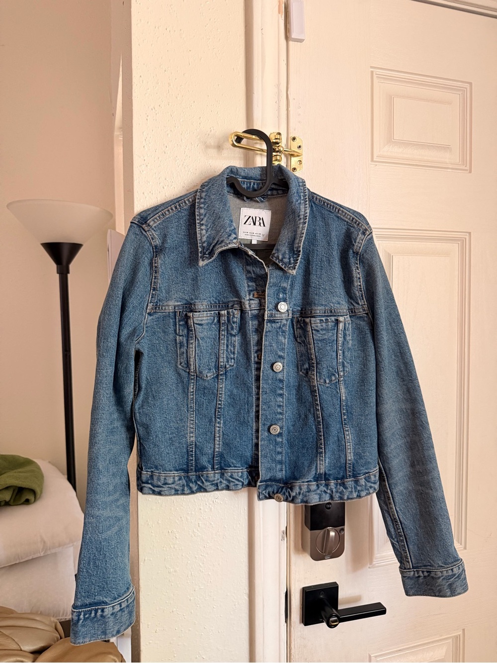 ZARA Classic Light Blue Denim Jacket